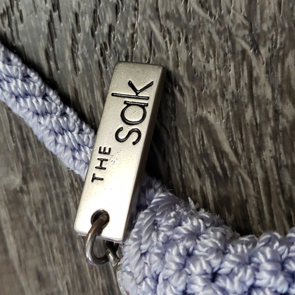 The Sak Small Lilac Knit Crossbody Bag - Picture 2 of 12